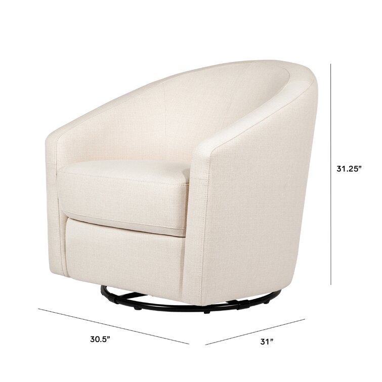 Babyletto madison swivel store glider